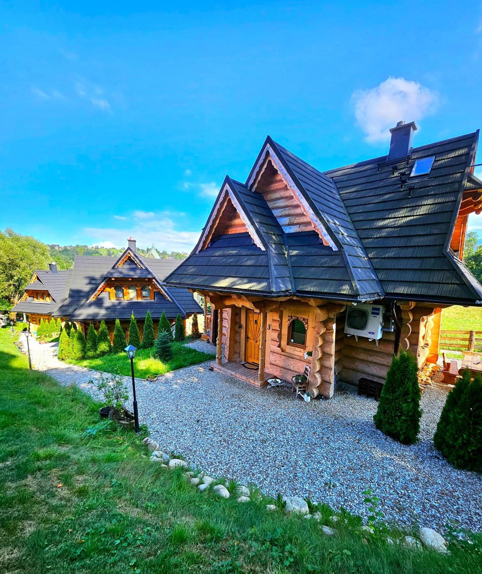 Goralska Chatka 3 Highland Cottage - Jacuzzi, Sauna, Split Ac, Private Parking, Mountains View Zakopane Exterior photo