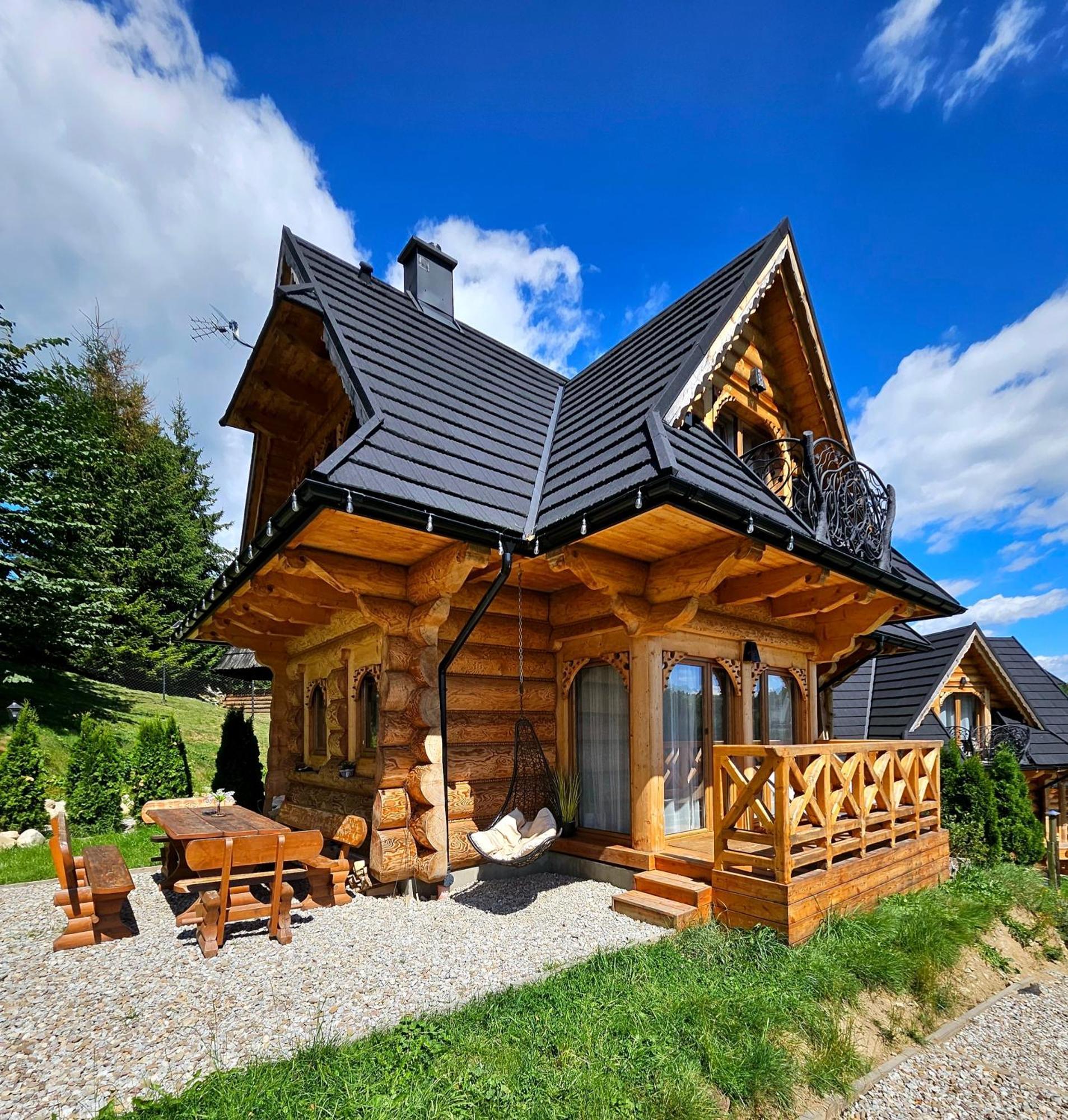 Goralska Chatka 3 Highland Cottage - Jacuzzi, Sauna, Split Ac, Private Parking, Mountains View Zakopane Exterior photo