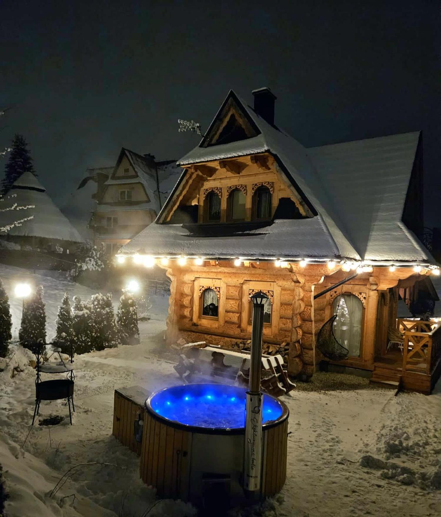 Goralska Chatka 3 Highland Cottage - Jacuzzi, Sauna, Split Ac, Private Parking, Mountains View Zakopane Exterior photo