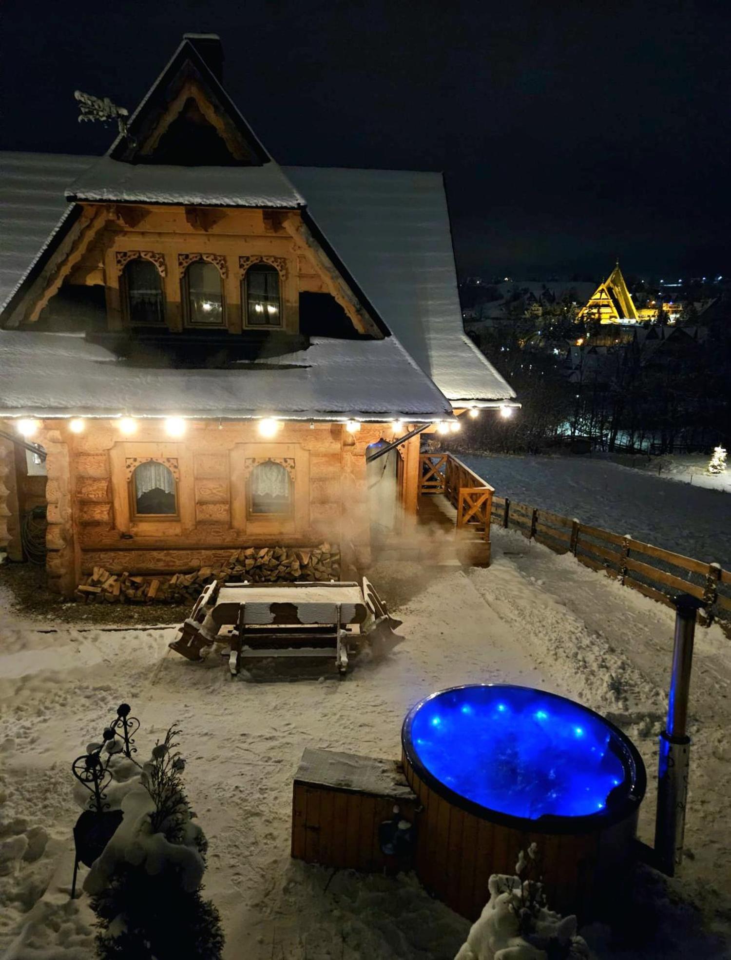 Goralska Chatka 3 Highland Cottage - Jacuzzi, Sauna, Split Ac, Private Parking, Mountains View Zakopane Exterior photo